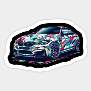 BMW M4 Sticker